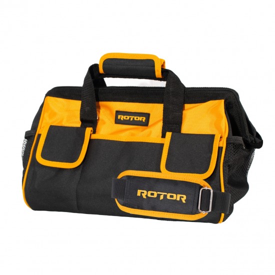 Geanta textila pentru scule 16" ROTOR R-TB0216 , 21 buzunare