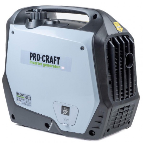 Generator invertor in 4 timpi, monocilindric, cu racire fortata cu aer PROCRAFT IGP25 Generator invertor in 4 timpi, monocilindric, cu racire fortata cu aer PROCRAFT IGP25