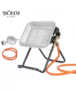 Incalzitor pe gaz GPL BÖHM BF-009D-02, 4,5 kW , 20-80 m², Regulator GPL + Furtun GPL 1,5 m Incalzitor pe gaz GPL BÖHM BF-009D-02, 4,5 kW , 20-80 m², Regulator GPL + Furtun GPL 1,5 m