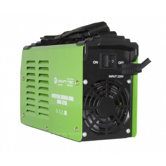 Invertor sudura MMA CRAFT-TEC, 320A, Semi-Profesional, max 4 mm electrod