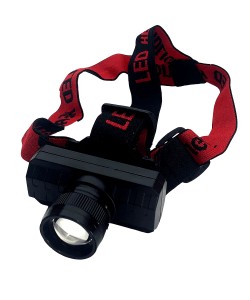 Lanterna de cap LED cu zoom, acumulator si incarcare USB V-111498 VARGO