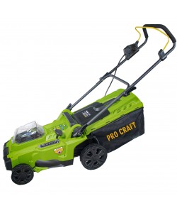 Masina de tuns iarba pe 2 acumulatori PLM20 PROCRAFT