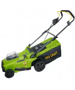 Masina de tuns iarba pe 2 acumulatori PLM20 PROCRAFT