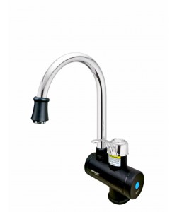 MIXXUS Electra 240-E Black robinet instant electric pentru apa, 3 kW din plastic si otel inoxidabil