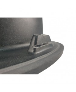 MIXXUS HB8104-G226 NEGRU, chiuveta bucatarie dreptunghiulara din granit