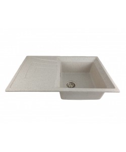 MIXXUS HB8104-G319 NISIP, chiuveta bucatarie dreptunghiulara din granit