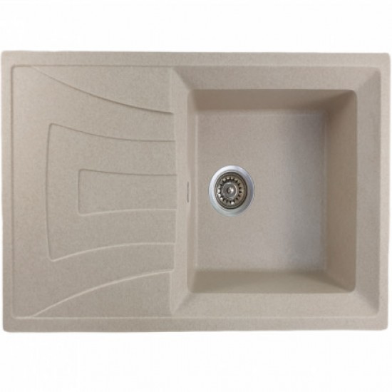 MIXXUS HB8104-G322 BEJ, chiuveta bucatarie dreptunghiulara granit