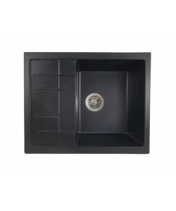 MIXXUS HB8210-G226 NEGRU, chiuveta bucatarie dreptunghiulara din granit