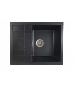 MIXXUS HB8210-G226 NEGRU, chiuveta bucatarie dreptunghiulara din granit