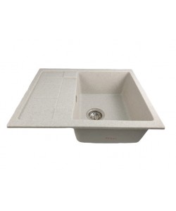MIXXUS HB8210-G322 BEJ, chiuveta bucatarie dreptunghiulara din granit