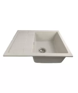 MIXXUS HB8210-G322 BEJ, chiuveta bucatarie dreptunghiulara din granit