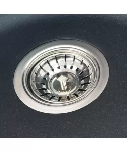 MIXXUS HB8310-G226 NEGRU, chiuveta ovala bucatarie granit