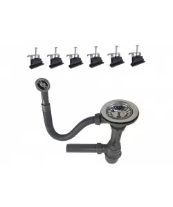 MIXXUS HB8310-G319 NISIP, chiuveta ovala bucatarie granit