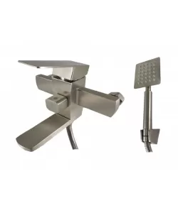 MIXXUS KUB-009 (EURO), baterie baie din otel inoxidabil MIXXUS KUB-009 (EURO), baterie baie din otel inoxidabil