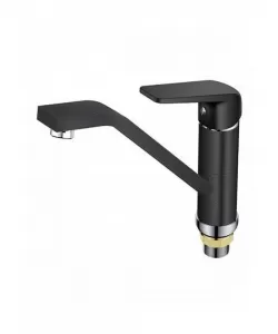 MIXXUS OREGON 555 (BLACK) baterie bucatarie din alama