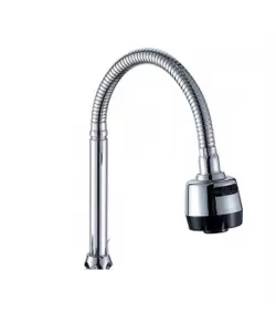 MIXXUS Para flexibila de baterie cu comanda, cromata, 2 setari jet