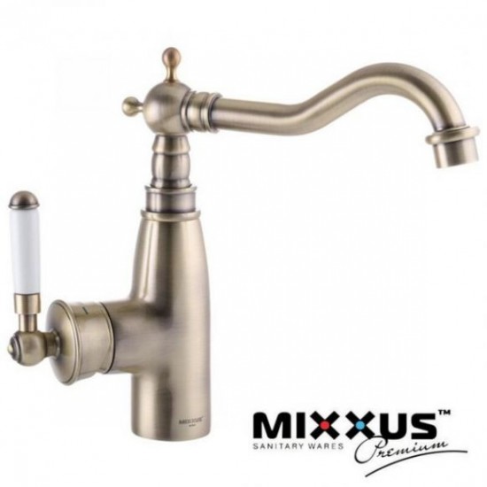 MIXXUS PREMIUM VINTAGE BRONZE 001-C baterie bucatarie din alama