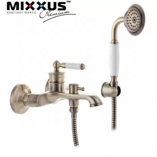 MIXXUS PREMIUM VINTAGE BRONZE 009 baterie baie din alama MIXXUS PREMIUM VINTAGE BRONZE 009 baterie baie din alama