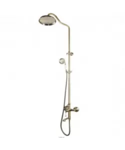 MIXXUS PREMIUM VINTAGE BRONZE 009-J baterie baie cu coloana de dus din alama MIXXUS PREMIUM VINTAGE BRONZE 009-J baterie baie cu coloana de dus din alama