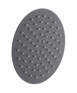MIXXUS SH-04 BLACK cap de dus din otel inoxidabil