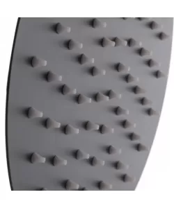 MIXXUS SH-04 BLACK cap de dus din otel inoxidabil