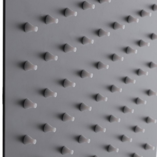 MIXXUS SH-06 BLACK cap de dus din otel inoxidabil MIXXUS SH-06 BLACK cap de dus din otel inoxidabil