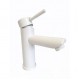 MIXXUS SUS-001-A WHITE baterie lavoar cu gura scurta din otel inoxidabil