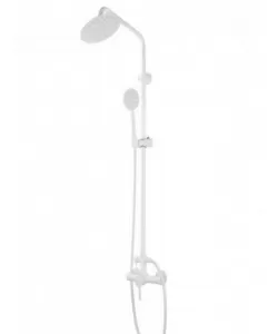 MIXXUS SUS-003-J WHITE baterie baie cu coloana de dus din otel inoxidabil