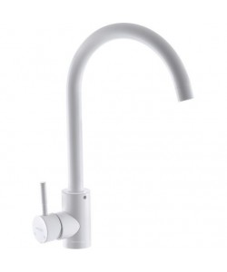 MIXXUS SUS-011-2 WHITE baterie bucatarie din otel inoxidabil