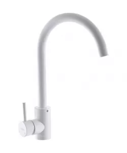 MIXXUS SUS-011-2 WHITE baterie bucatarie din otel inoxidabil