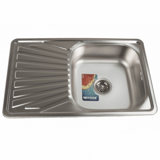 MIXXUS Z7848-08-180E chiuveta bucatarie din inox MIXXUS Z7848-08-180E chiuveta bucatarie din inox