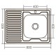 MIXXUS Z8060R-06-160E chiuveta bucatarie din inox