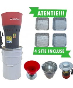Moara electrica pentru cereale 25L Elefant
