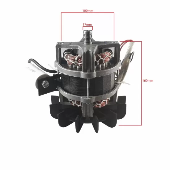 Motor pentru betoniera 850 W, 2700 rot/min, Bobinaj cupru, 12 µF, Elefant Motor pentru betoniera 850 W, 2700 rot/min, Bobinaj cupru, 12 µF, Elefant