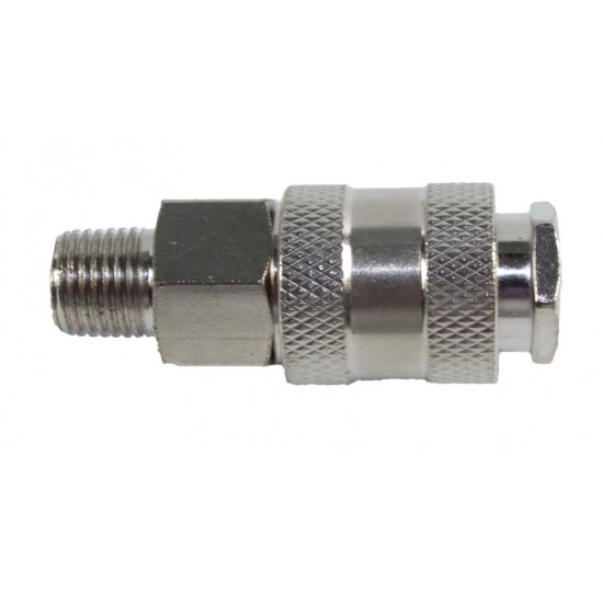 Mufa din fier pentru conectare furtun in teu, compresor R6.35