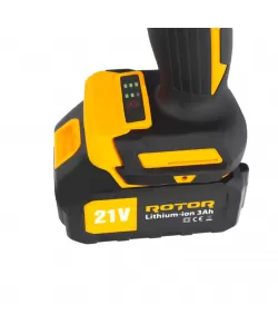 Multifunctional 5 in 1 pe acumulator ROTOR RTS1, 24000 rot/min, 21V/3Ah, Brushless