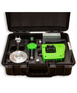 Nivela Laser Procraft LE-4G, fascicul verde, 2 acumulatori /4Ah, telecomanda, accesorii suport