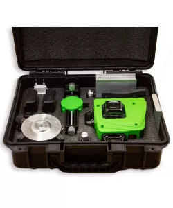 Nivela Laser Procraft LE-4G, fascicul verde, 2 acumulatori /4Ah, telecomanda, accesorii suport