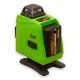 Nivela Laser Procraft LE-4G, fascicul verde, 2 acumulatori /4Ah, telecomanda, accesorii suport