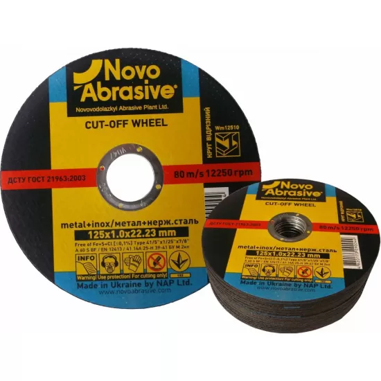 NOVOABRASIVE 41 14? 350 3,5 25,4 NOVOABRASIVE 41 14? 350 3,5 25,4