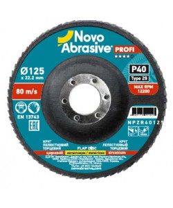 P40 FLAP DISC 125*22,2 MM, T27