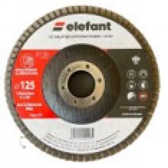 P80 FLAP DISC 125*22,2 MM, T27 P80 FLAP DISC 125*22,2 MM, T27