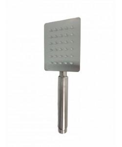 Para de dus dreptunghiulara MIXXUS SH-02, Otel inoxidabil, Dimensiune 100x80mm
