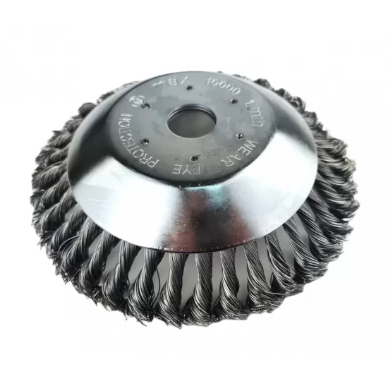 Perie de sarma motocoasa 6"