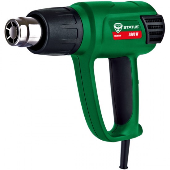 Pistol aer cald Status HAG3 cu Accesorii 2000W, 600 grade C, 2 Trepte