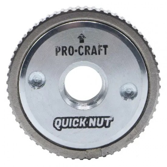 Piulita cu fixare rapida polizoarele unghiulare, M14 PROCRAFT
