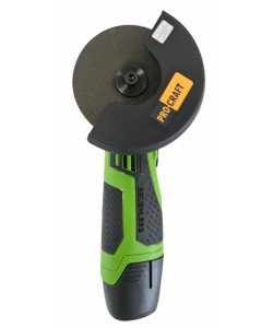 Polizor unghiular cu acumulator Procraft PGA12, 12V / 2Ah, panza 76 mm BRUSHLESS, 20000 rotatii