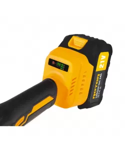 Polizor unghiular pe acumulator ROTOR RAG21 21V/3 Ah,820 W ,8500 rot/min,Brushless