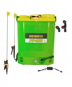Pompa de stropit cu acumulator 18L, PartnerPro PP18B Pompa de stropit cu acumulator 18L, PartnerPro PP18B