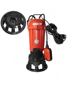 Pompa drenaj submersibilamonoetajata Elefant WQCD10-10-0.95F , 750 W , 2850 rot / min , cu tocator